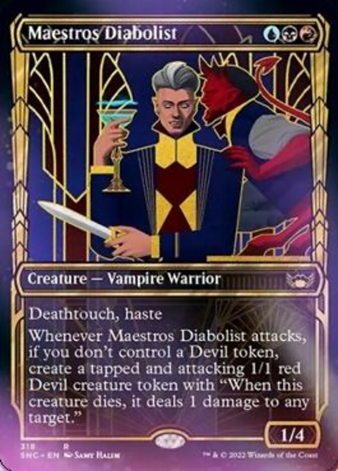 Maestros Diabolist (Showcase Golden Age) [Streets of New Capenna] | Tabernacle Games