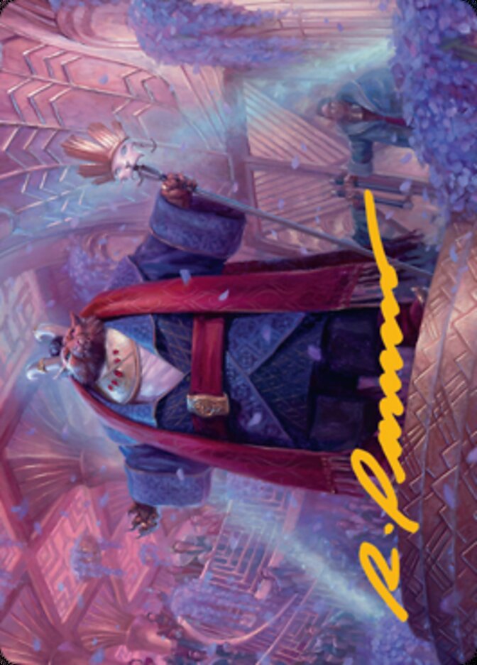 Jetmir, Nexus of Revels 1 Art Card (Gold-Stamped Signature) [Streets of New Capenna Art Series] | Tabernacle Games