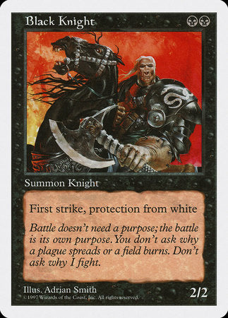 Black Knight [Fifth Edition] | Tabernacle Games