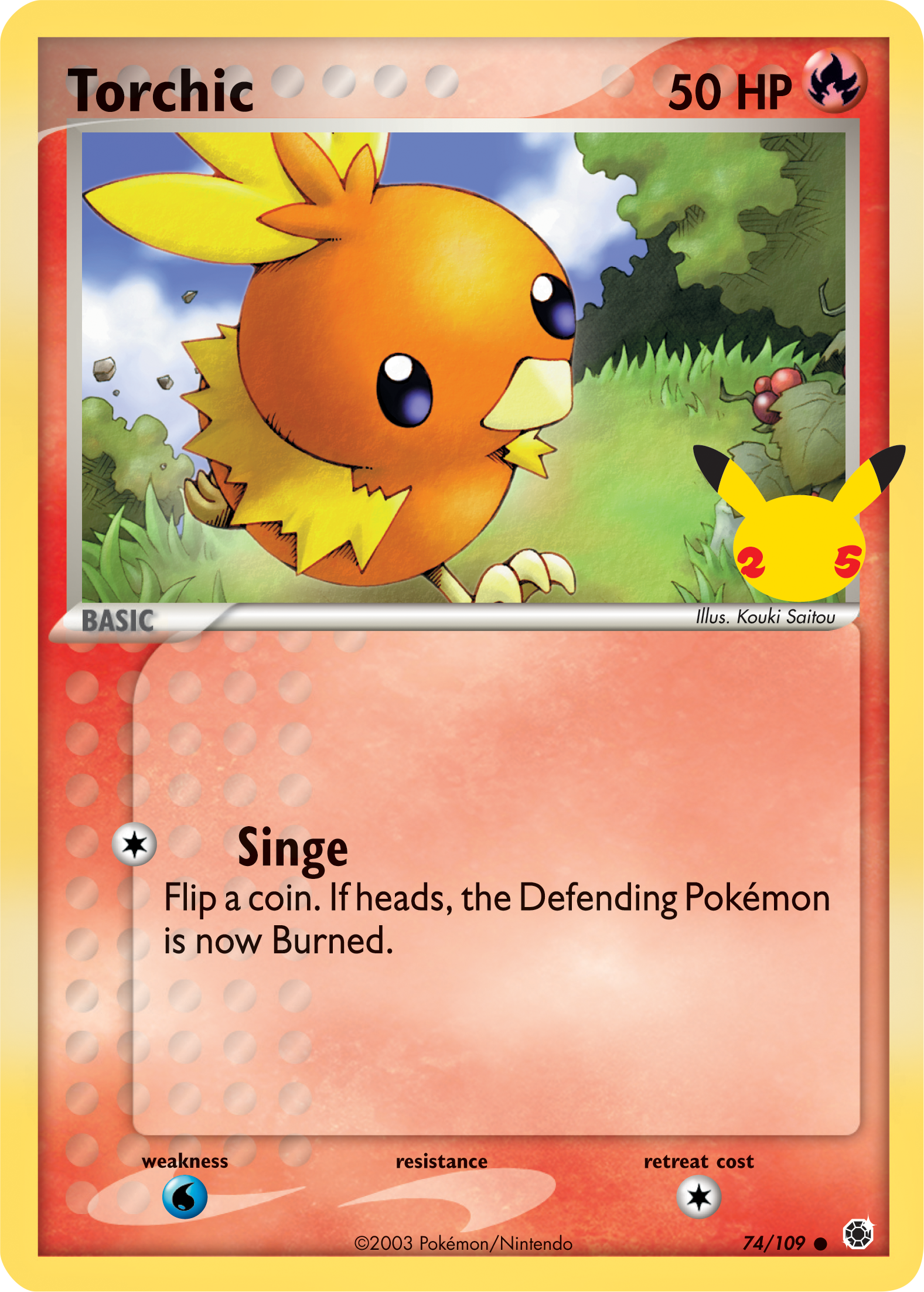 Torchic (74/109) [First Partner Pack] | Tabernacle Games