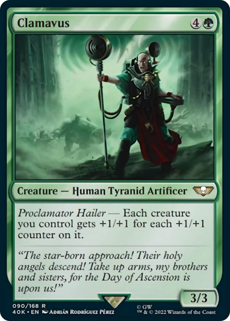 Clamavus (Surge Foil) [Universes Beyond: Warhammer 40,000] | Tabernacle Games