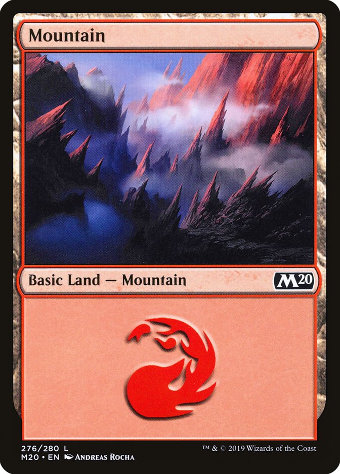 Mountain (#276) [Core Set 2020] | Tabernacle Games