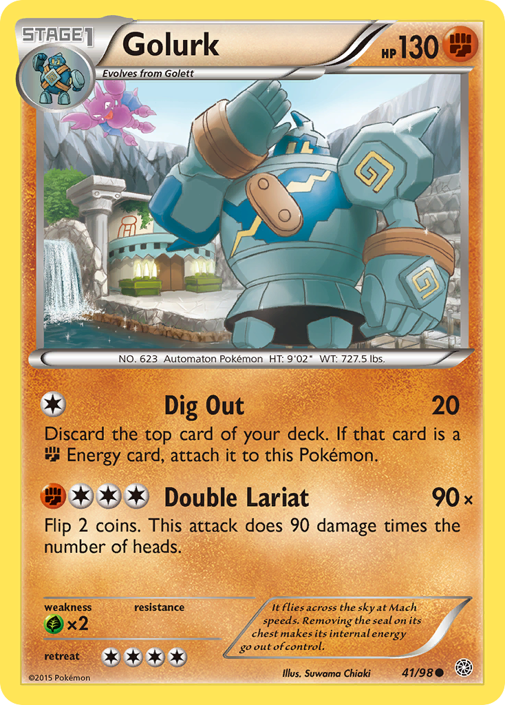 Golurk (41/98) [XY: Ancient Origins] | Tabernacle Games