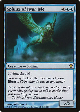 Sphinx of Jwar Isle [Zendikar] | Tabernacle Games