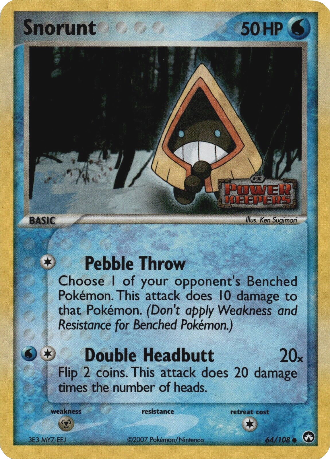 Snorunt (64/108) (Stamped) [EX: Power Keepers] | Tabernacle Games