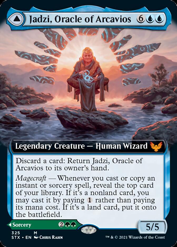 Jadzi, Oracle of Arcavios // Journey to the Oracle (Extended) [Strixhaven: School of Mages] | Tabernacle Games