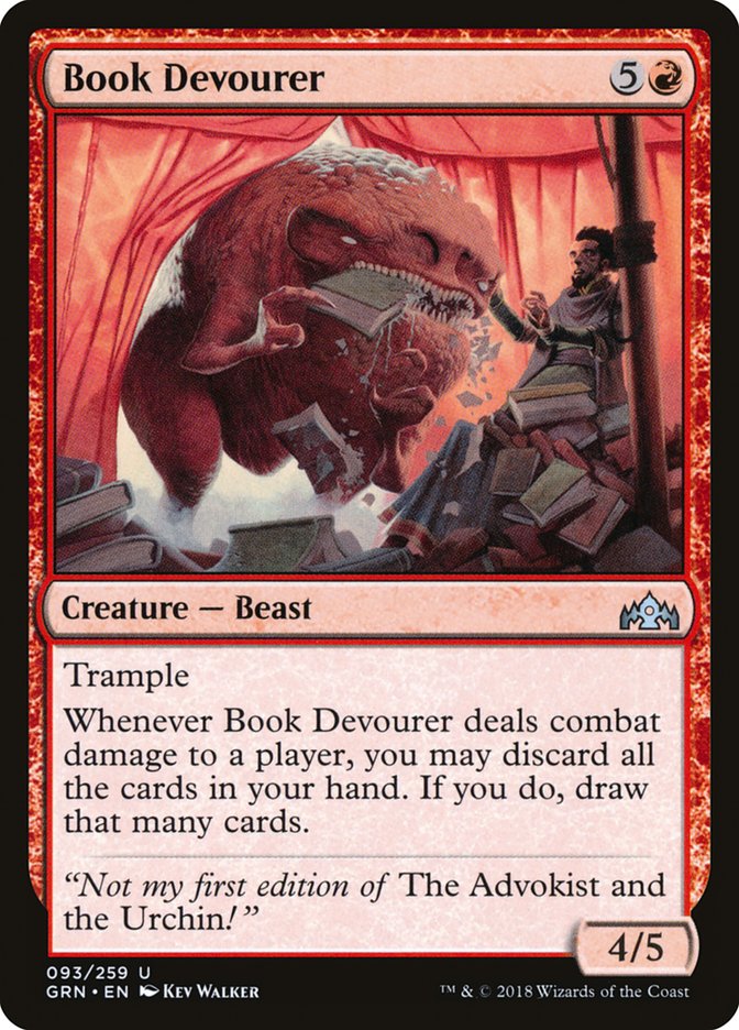 Book Devourer [Guilds of Ravnica] | Tabernacle Games