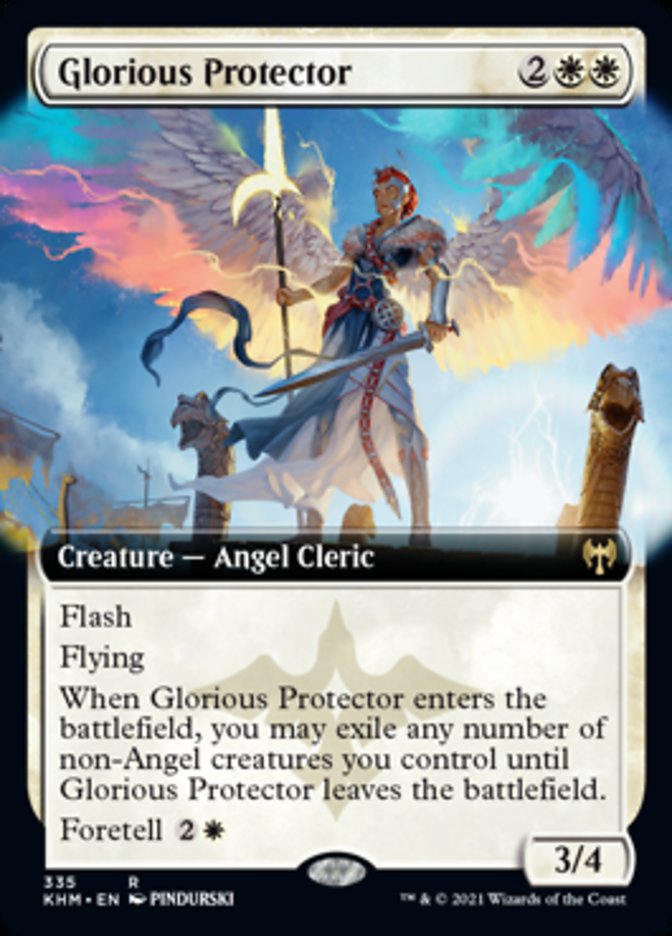 Glorious Protector (Extended Art) [Kaldheim] | Tabernacle Games