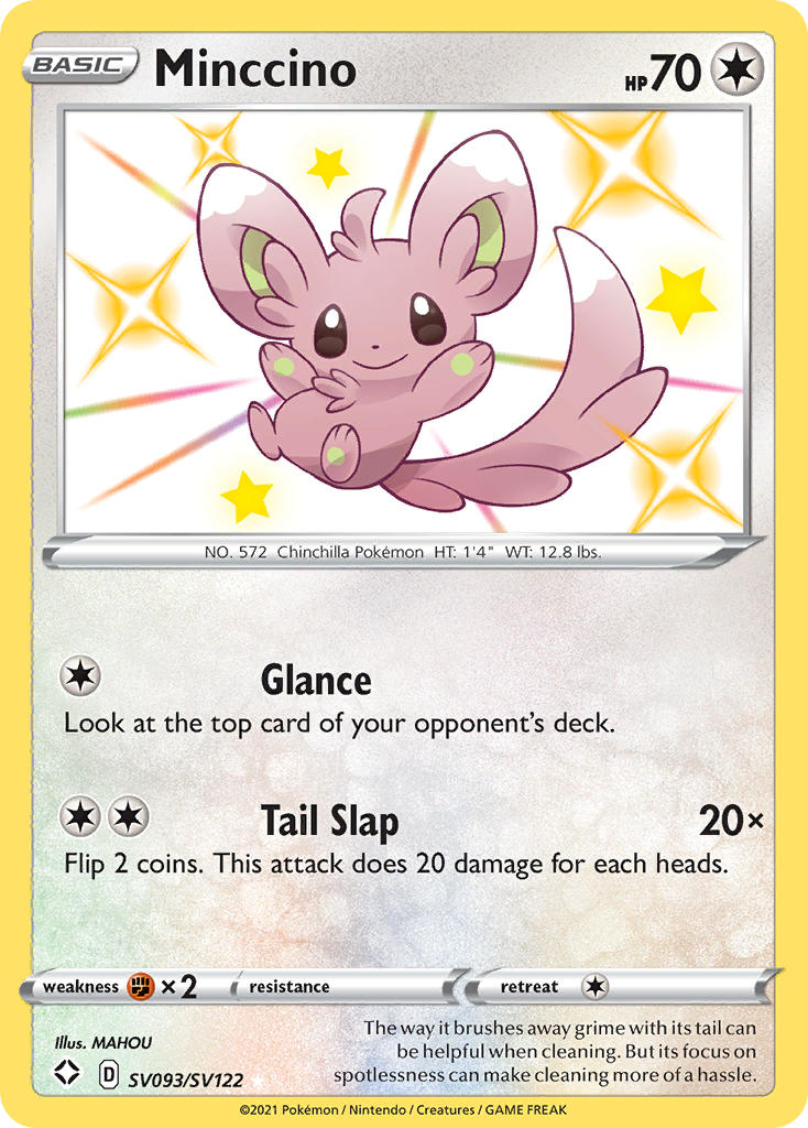 Minccino (SV093/SV122) [Sword & Shield: Shining Fates] | Tabernacle Games