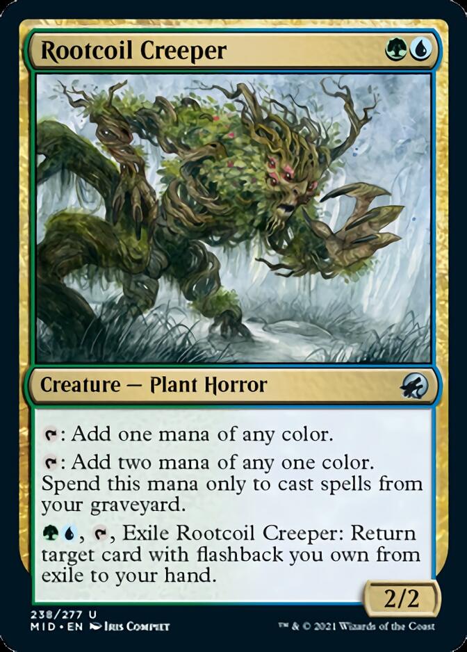 Rootcoil Creeper [Innistrad: Midnight Hunt] | Tabernacle Games