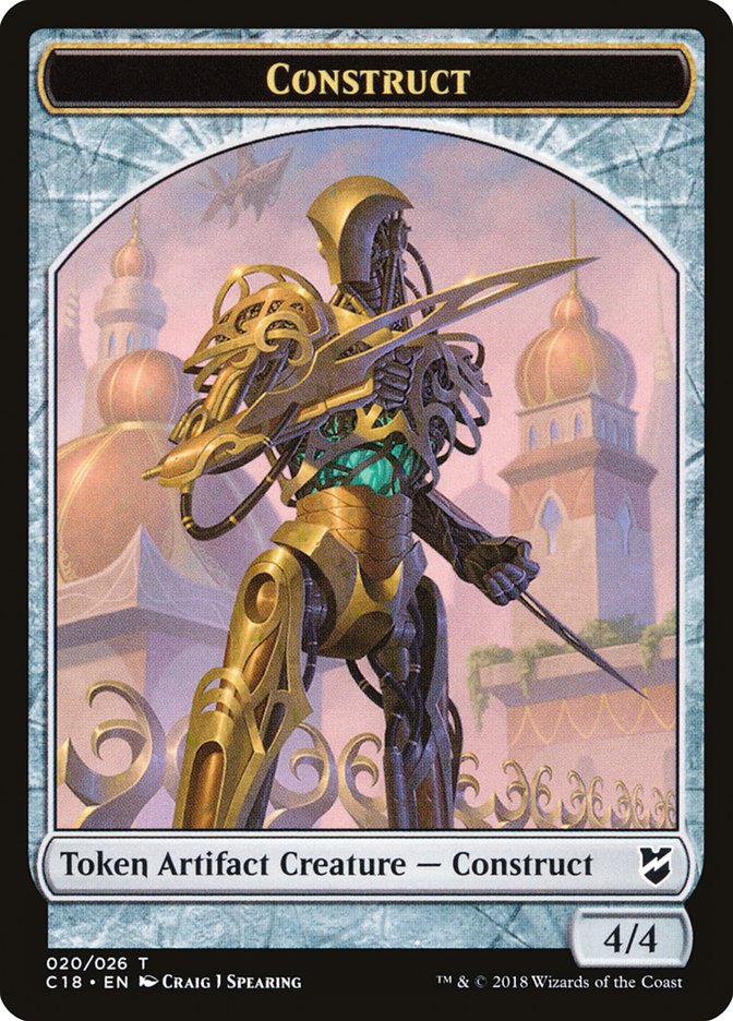 Construct (020/026) [Commander 2018 Tokens] | Tabernacle Games