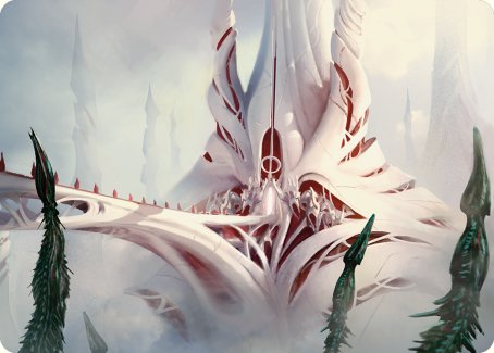 The Fair Basilica Art Card [Phyrexia: All Will Be One Art Series] | Tabernacle Games
