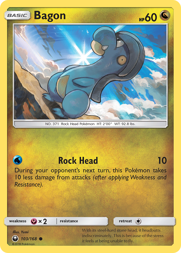 Bagon (103/168) [Sun & Moon: Celestial Storm] | Tabernacle Games