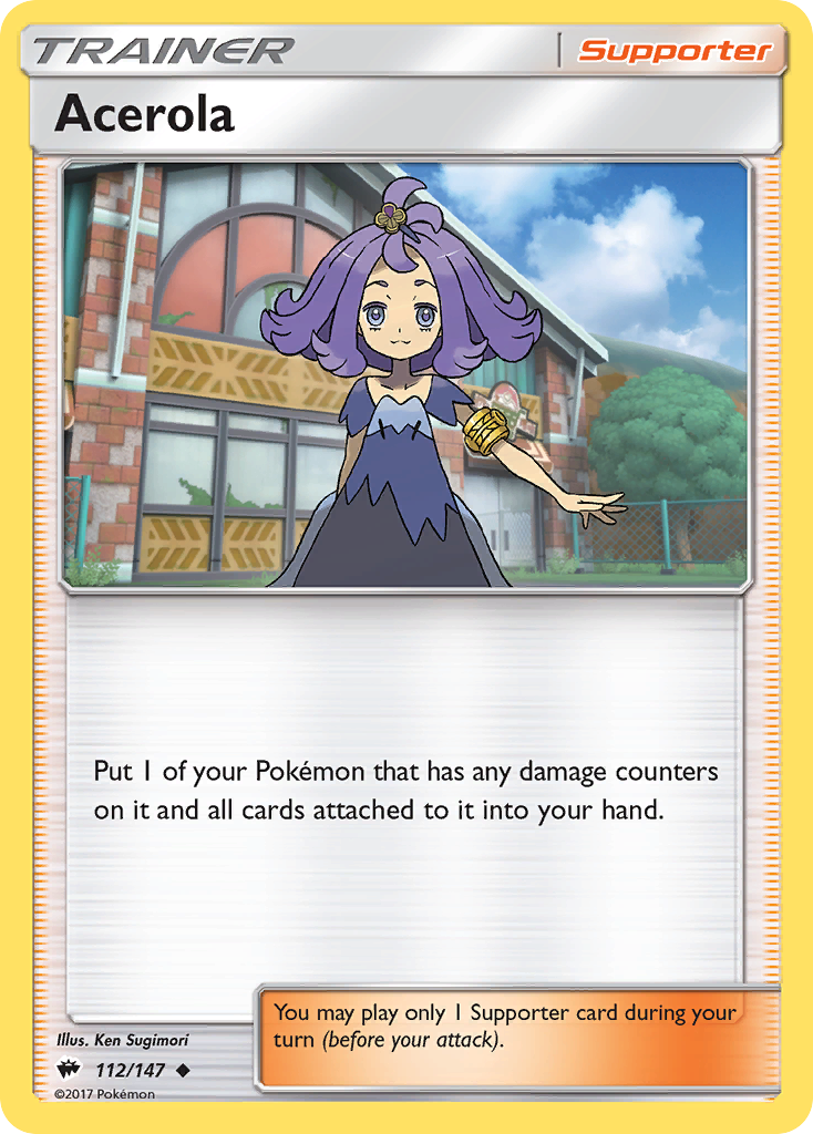 Acerola (112/147) [Sun & Moon: Burning Shadows] | Tabernacle Games