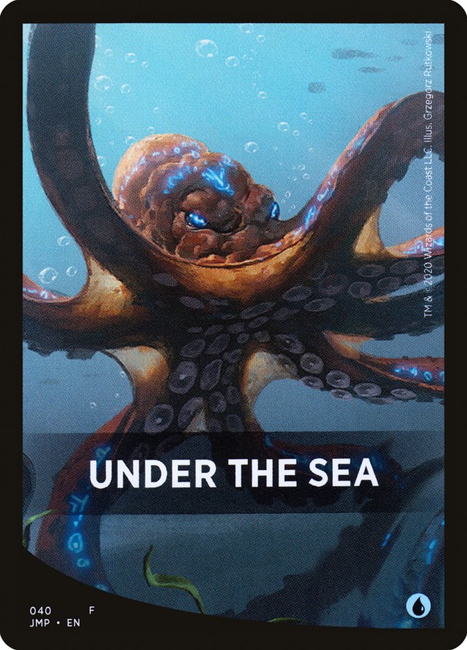 Under the Sea Theme Card [Jumpstart Front Cards] | Tabernacle Games