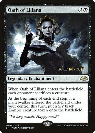 Oath of Liliana [Eldritch Moon Promos] | Tabernacle Games