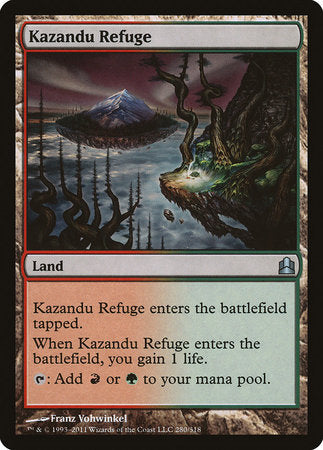 Kazandu Refuge [Commander 2011] | Tabernacle Games