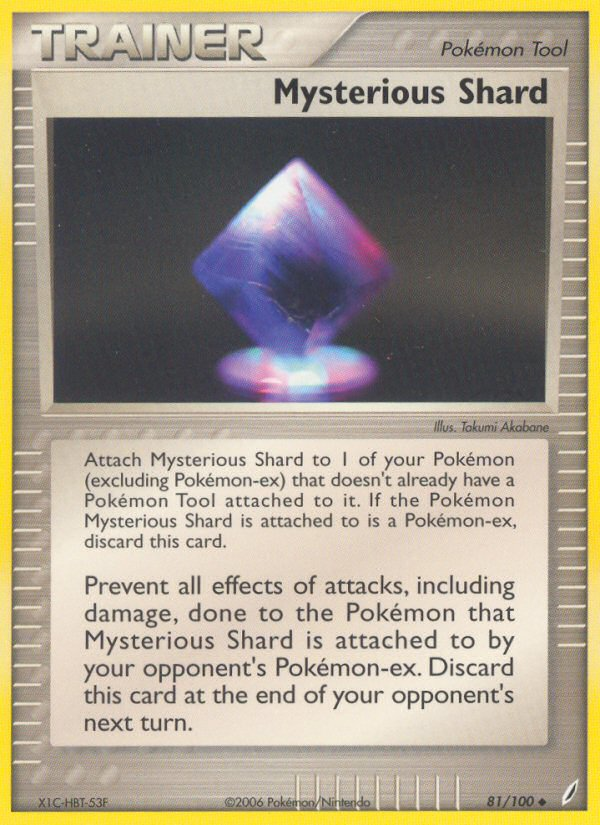 Mysterious Shard (81/100) [EX: Crystal Guardians] | Tabernacle Games