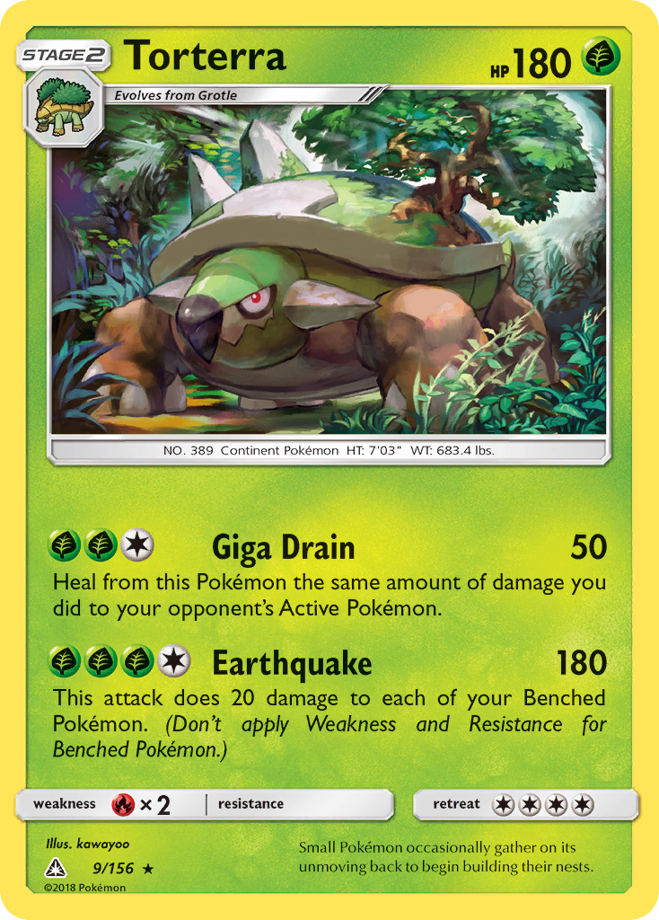 Torterra (9/156) [Sun & Moon: Ultra Prism] | Tabernacle Games