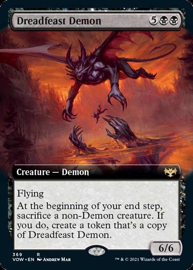 Dreadfeast Demon (Extended) [Innistrad: Crimson Vow] | Tabernacle Games