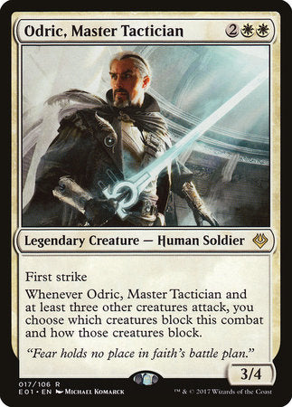 Odric, Master Tactician [Archenemy: Nicol Bolas] | Tabernacle Games
