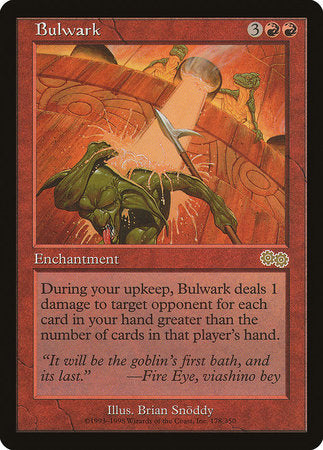 Bulwark [Urza's Saga] | Tabernacle Games