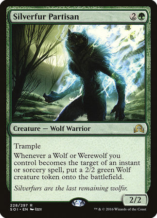 Silverfur Partisan [Shadows over Innistrad] | Tabernacle Games