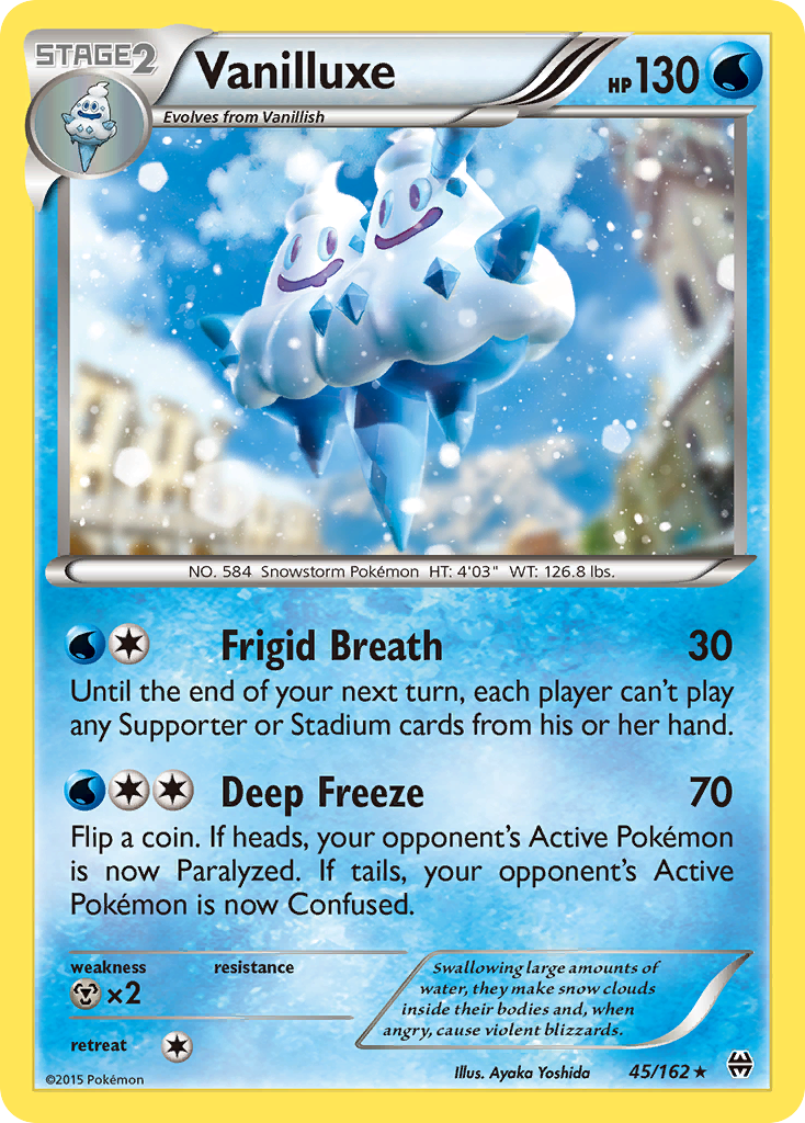 Vanilluxe (45/162) [XY: BREAKthrough] | Tabernacle Games