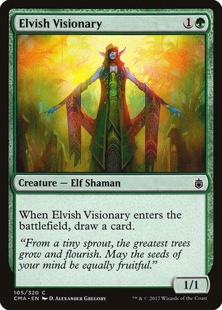 Elvish Visionary [Commander Anthology] | Tabernacle Games