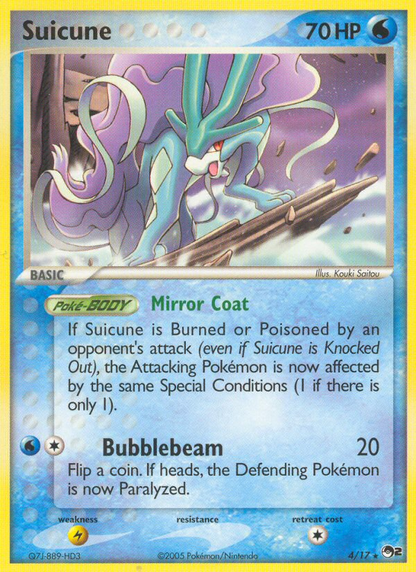 Suicune (4/17) [POP Series 2] | Tabernacle Games