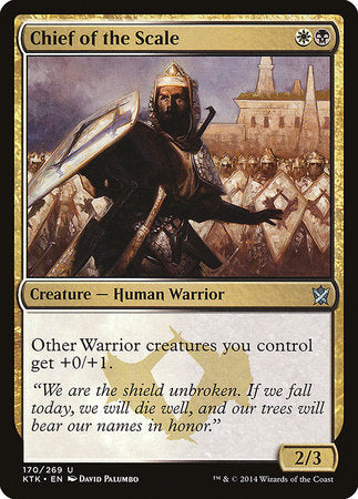 Chief of the Scale [Khans of Tarkir] | Tabernacle Games