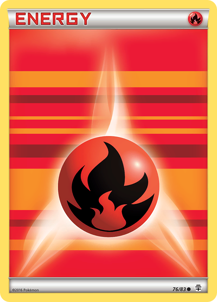Fire Energy (76/83) [XY: Generations] | Tabernacle Games