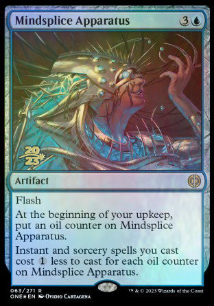 Mindsplice Apparatus [Phyrexia: All Will Be One Prerelease Promos] | Tabernacle Games