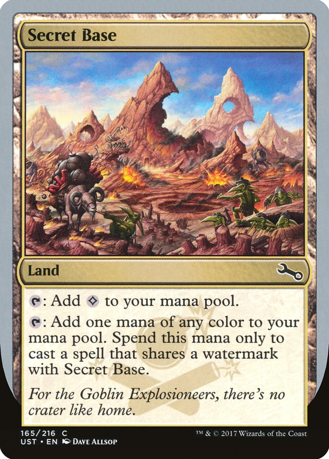 Secret Base (Artist: Dave Allsop) [Unstable] | Tabernacle Games