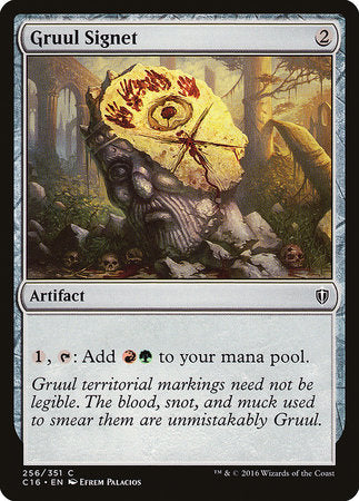 Gruul Signet [Commander 2016] | Tabernacle Games