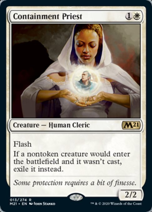 Containment Priest [Core Set 2021] | Tabernacle Games