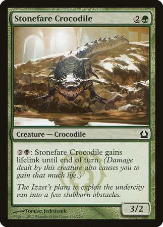 Stonefare Crocodile [Return to Ravnica] | Tabernacle Games