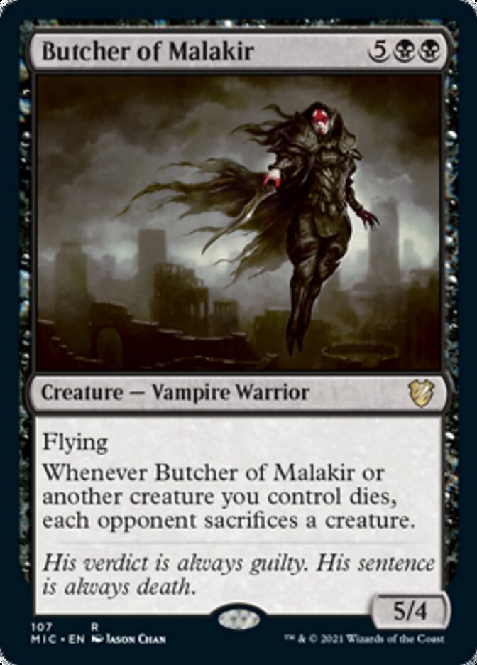 Butcher of Malakir [Innistrad: Midnight Hunt Commander] | Tabernacle Games