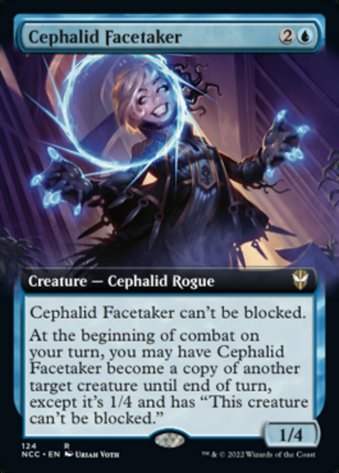 Cephalid Facetaker (Extended Art) [Streets of New Capenna Commander] | Tabernacle Games