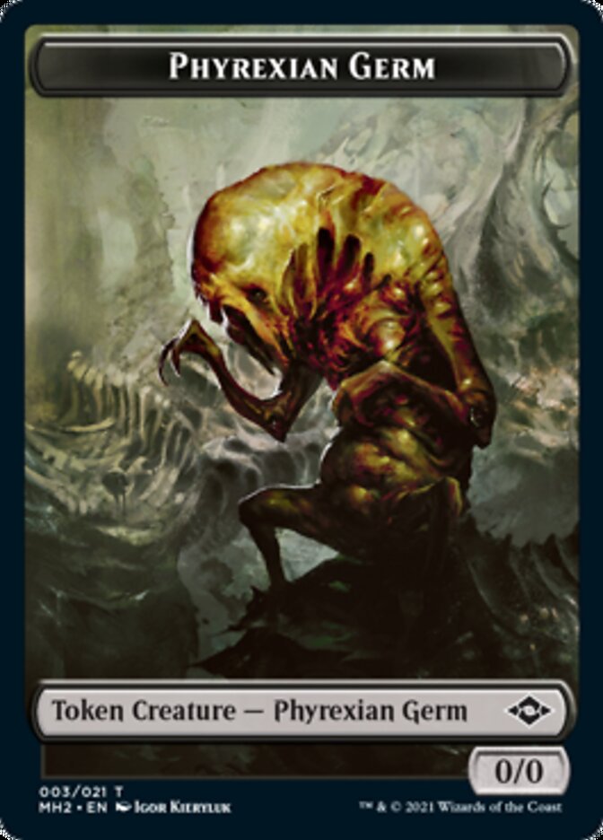 Phyrexian Germ Token [Modern Horizons 2 Tokens] | Tabernacle Games