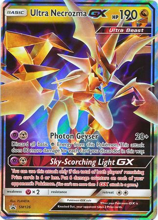 Ultra Necrozma GX (SM126) (Jumbo Card) [Sun & Moon: Black Star Promos] | Tabernacle Games