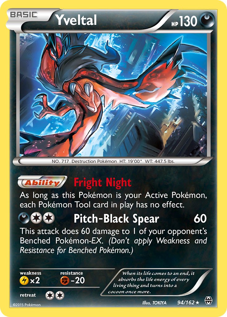 Yveltal (94/162) (Cosmos Holo) (Blister Exclusive) [XY: BREAKthrough] | Tabernacle Games