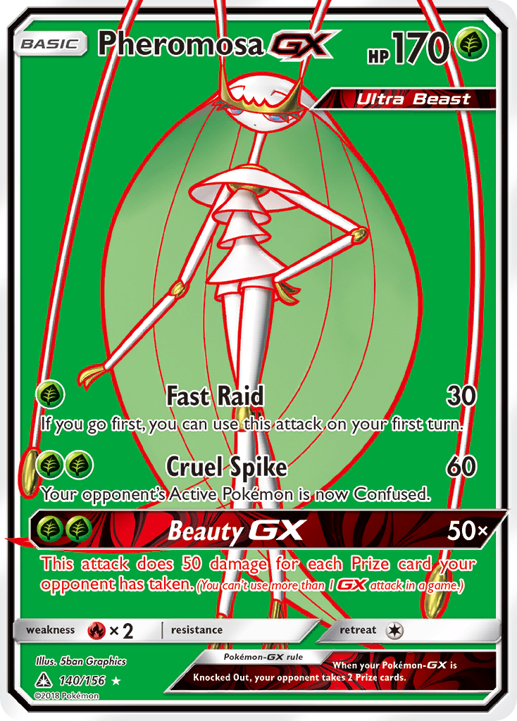 Pheromosa GX (140/156) [Sun & Moon: Ultra Prism] | Tabernacle Games