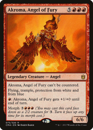 Akroma, Angel of Fury [Commander Anthology] | Tabernacle Games