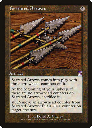 Serrated Arrows [Time Spiral Timeshifted] | Tabernacle Games