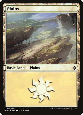 Plains (251) [Battle for Zendikar] | Tabernacle Games