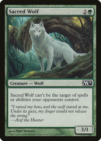 Sacred Wolf [Magic 2011] | Tabernacle Games