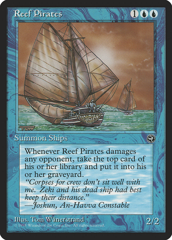 Reef Pirates (Joskun Flavor Text) [Homelands] | Tabernacle Games