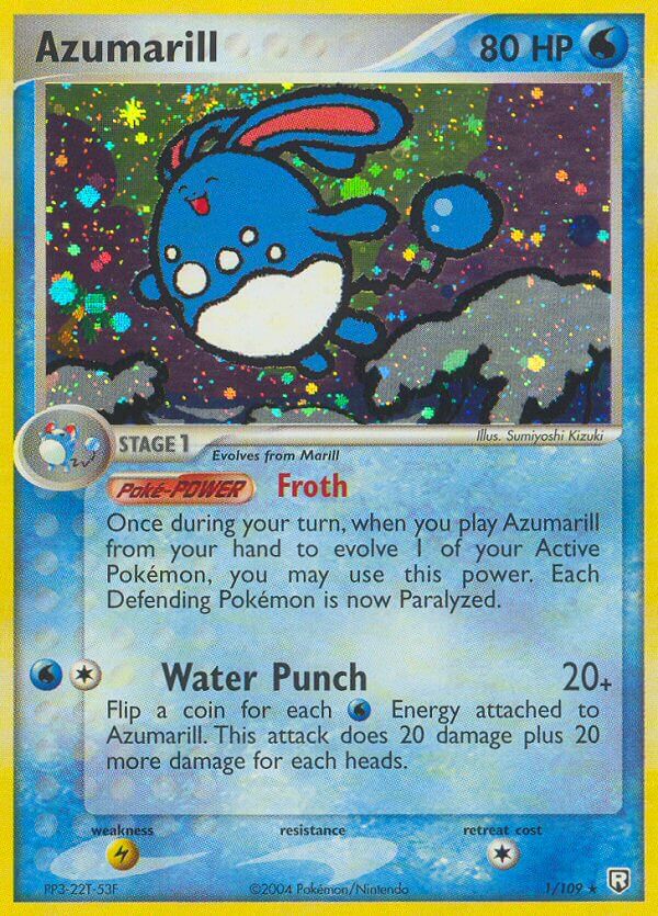 Azumarill (1/109) (Theme Deck Exclusive) [EX: Team Rocket Returns] | Tabernacle Games