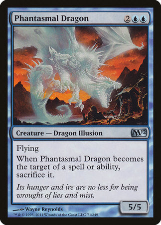 Phantasmal Dragon [Magic 2012] | Tabernacle Games